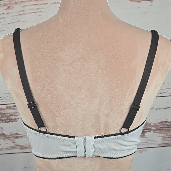 Affinitas Intimates Balconette Bra White Lace Size 36DD - Picture 3 of 7